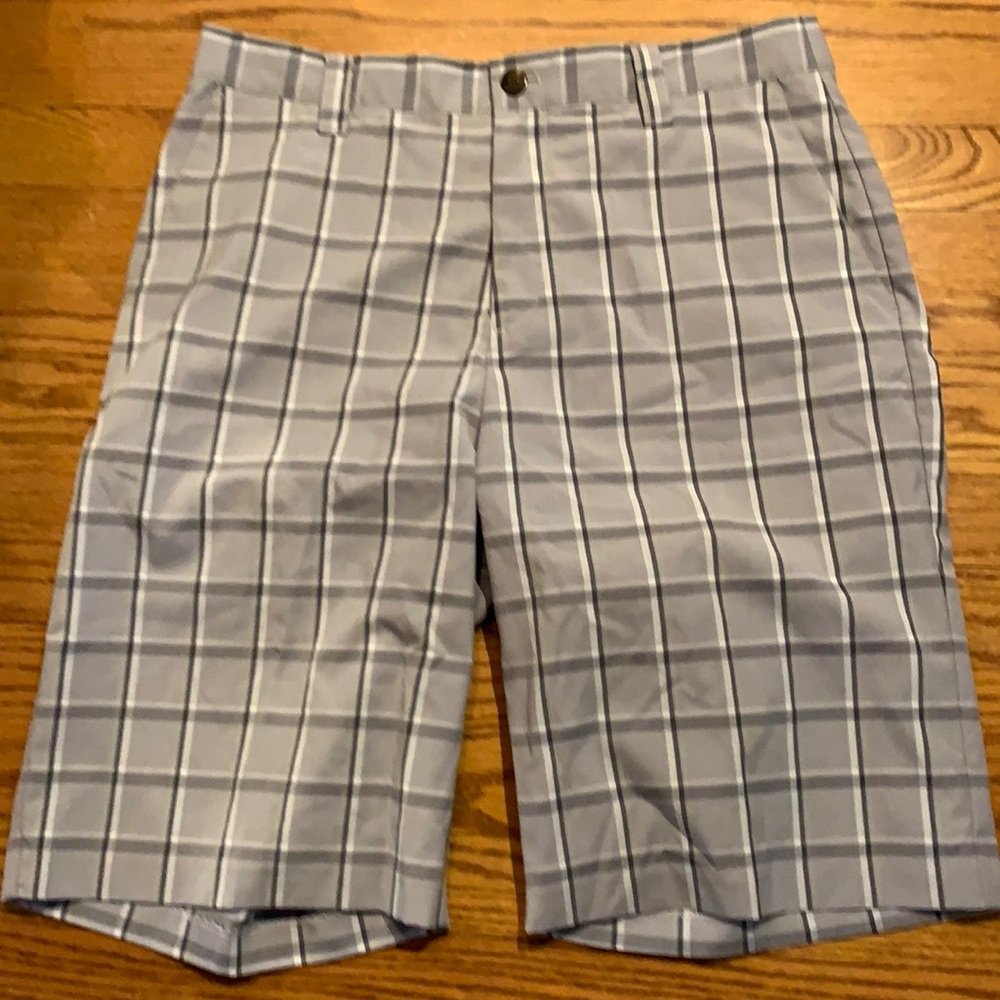 Adidas plaid men shorts
